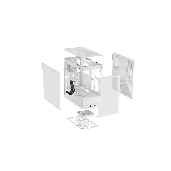 HYTE Y40 ATX CASE - SNOW WHITE (CS-HYTE-Y40-WW)6