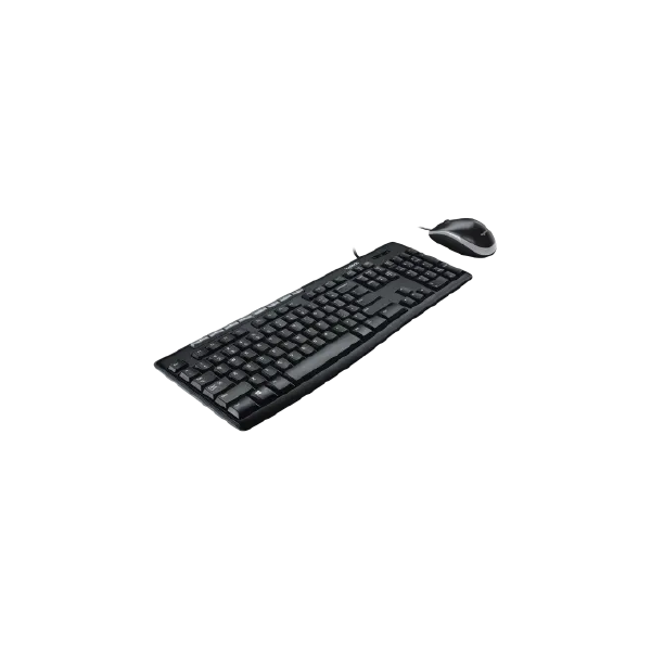 Logitech MK200 Media Desktop Wired Keyboard Mouse Combo (920-002693)2
