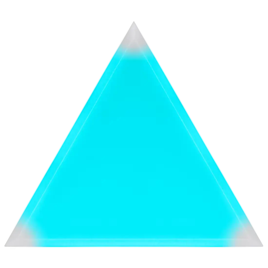 Corsair iCUE LC100 Case Accent Lighting Panels - Mini Triangle - 9x Tile Starter Kit (CL-9011114-WW)9