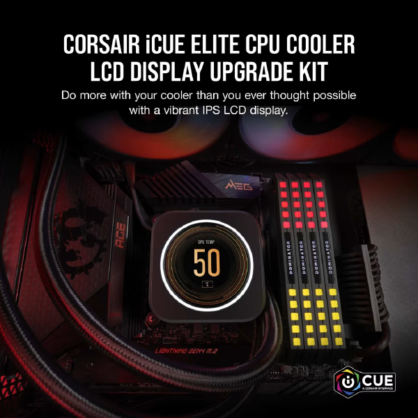 Corsair iCUE ELITE CPU Cooler LCD Display Upgrade Kit (CW-9060056-WW)7